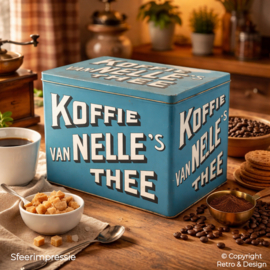 Retro Van Nelle Blik – Koffie & Thee – Jaren 90