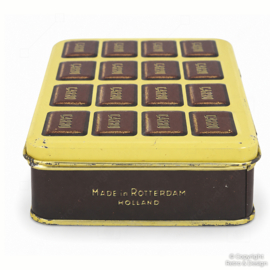 Vintage Driessen chocoladeblik Carro’s – Rotterdam – ca. 1925–1950