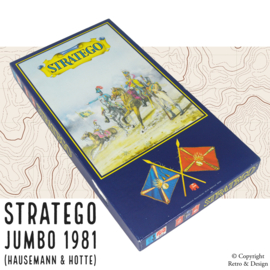 "Erleben Sie Nostalgie mit Vintage Stratego von Jumbo aus dem Jahr 1981!"