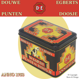 Nostalgie rétro : Boîte de points fidélité authentique Douwe Egberts de 1989