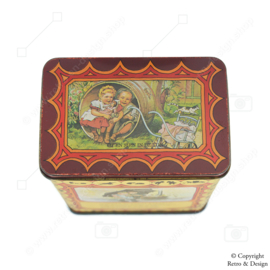 "Vintage Royco Soup Tin with Ot and Sien Illustrations - A Timeless Artwork"