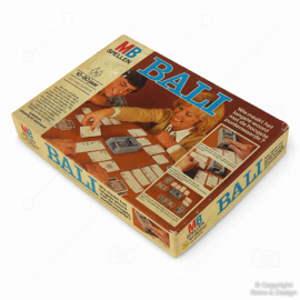 Vintage Bali Woordspel van MB uit 1978 – Compleet Retro Kaartspel