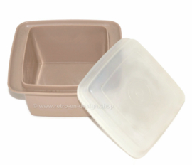 Ensemble de table Tupperware vintage composé d'un serveur mince, d'un plat à beurre et d'un plat à confiture