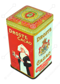 Vintage blikken trommel voor Droste Cacao netto 226 g