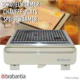 "Vintage Brabantia Dish Warmer: A Timeless Addition to Your Interior"