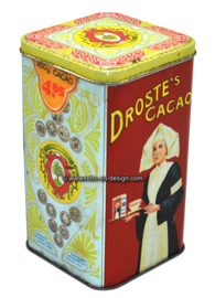 Vintage Droste's lata de cacao