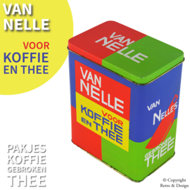Design Nostalgique : La Boîte Rectangulaire Colorée de Van Nelle (1990-1999)
