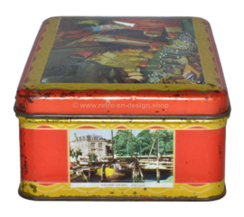 Vintage cookie tin for Zwolse Blauwvingers