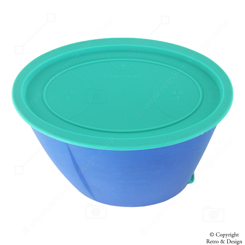 Contenedor Tupperware Elite con Dosificador – Almacenaje Hermético y Práctico (2,1L, Azul)