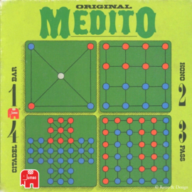 Vintage Spiel Original "Medito" von Jumbo aus dem Jahr 1975