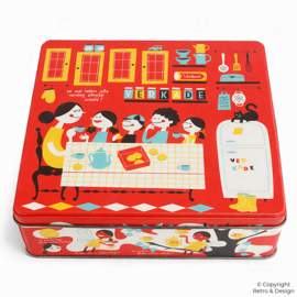 Verkade Digestive Biscuit Tin (2013) – Esther Aarts Illustrations