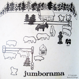 "Jumborama" Juego de Actividades para Niños Pequeños (1961) – Creativo Set de Juego Temático de Granja de Jumbo