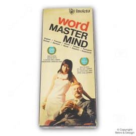 Word Mastermind 1975 – Vintage Mastermind-Spiel | Sprach- & Denkspiel