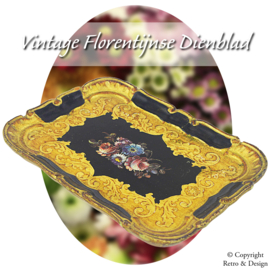 Elegancia de Florencia: Bandeja Vintage Florentina