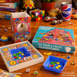 Juego Papita Torre de Tiddlywinks (1979) – clásico juego de destreza vintage