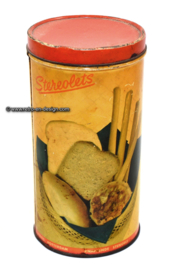Vintage lata Stereolets, palitos de pan