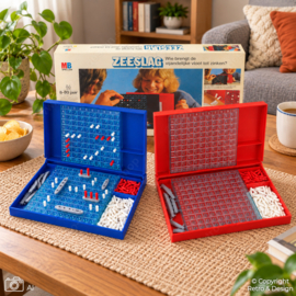 Vintage Zeeslag – MB bordspel uit 1972