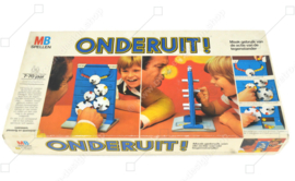 Onderuit, een vintage spel van MB uit het jaar 1970