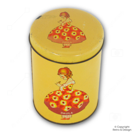 Boîte à biscottes vintage “Paula” 1930–1950 – Boîte rétro à biscuits par Paul C. Kaiser