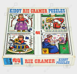 Rompecabezas vintage de Rie Cramer fabricados por Jumbo, Kiddy Puzzles