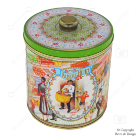 125 Years Albert Heijn Retro Tin on the Occasion of the Anniversary with Green Border