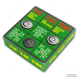 ✨ Papita Boter, Kaas en Eieren – Klassiek Tic Tac Toe Bordspel (jaren ’70) ✨