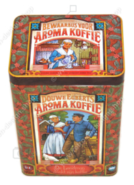 Récipient de stockage Vintage Douwe Egberts pour Aroma Coffee