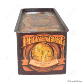 "Authentic Vintage Storage Tin for Peijnenburg Gingerbread: Enjoy Nostalgia and Flavour!"