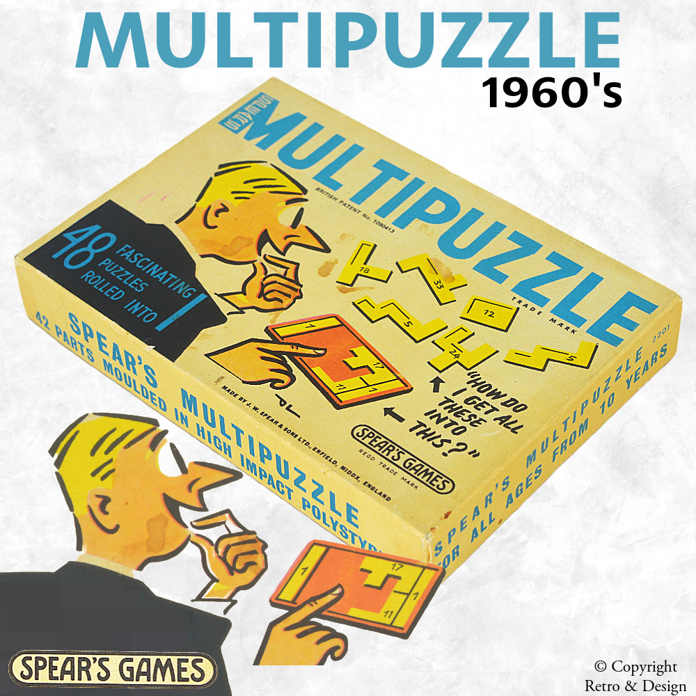 Spear’s Multipuzzle – 48 Puzzles Fascinants en 1 (Années 1960)