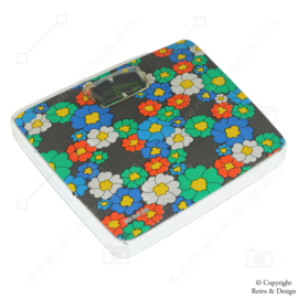 Vintage EKS Personal Scale with Colourful Flower Print!