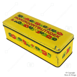 "Verkade's Nostalgic Treasure: Honey Gingerbread Tin - A Piece of Dutch History"