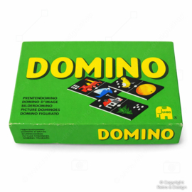 Jumbo Dominó de Imágenes – Vintage Años 60 – Juego Educativo Infantil – 28 Fichas