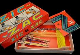 Zic Zac. Een spel van Jumbo. Weefraam Breien/Weven 1972