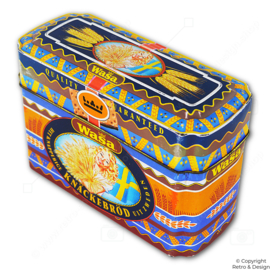 Vintage Wasa bewaarblik voor knäckebröd – jaren ’90