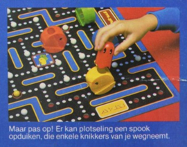 Pac-Man, vintage bordspel van MB uit het jaar 1982