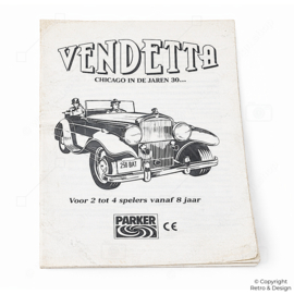 Vendetta – Vintage Maffia Bordspel van Parker (1990)