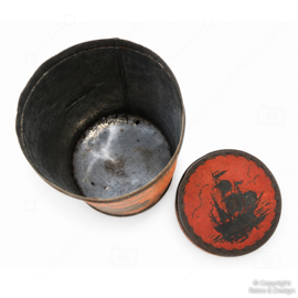 Vintage Van Melle Vruchten Drops Verkaufsdose – Segelschiffe – ca. 1925–1960
