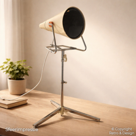 Philips Infraphil with Stand – Varia Deluxe 3609S | Vintage Infrared Heat Lamp (c. 1970)