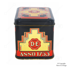 Authentique Boîte à Points Douwe Egberts : Une Pièce Iconique de Nostalgie Rétro