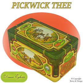Un Aperçu de l'Histoire : Boîte à Thé Vintage Pickwick de Douwe Egberts