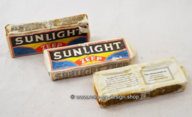 Vintage dubbelblok Sunlight Zeep 1900/1950