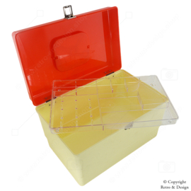 Vintage Curver Sewing Box from the 1970s – Practical Storage Solution with Timeless Appeal