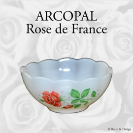 Arcopal schulpted bowl, rose Ø 10 cm