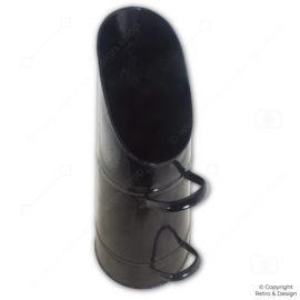 Vintage Zwarte Kolenkit – Industrieel & Stoer