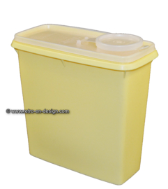 Vintage Tupperware almacenamiento o contenedor de stock, ahorrador de espacio