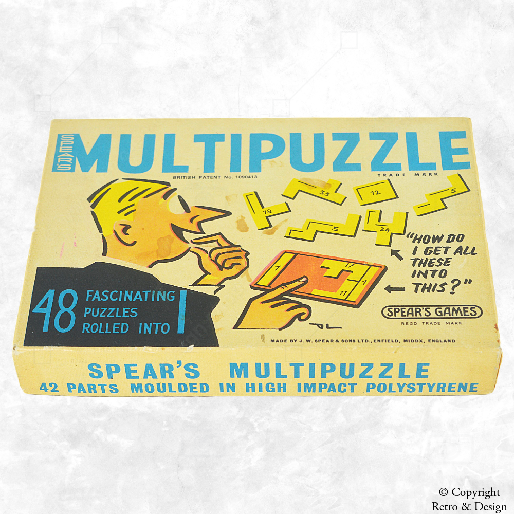 Spear’s Multipuzzle – 48 Fascinating Puzzles in 1 (1960s)