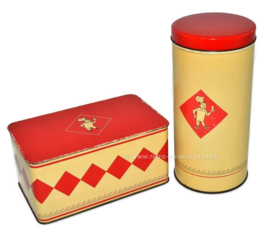Vintage Keksdose und Zwiebackdose von Bolletje