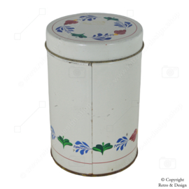 "Vintage Boch Boerenbont Storage Canister - A Timeless Piece of History"