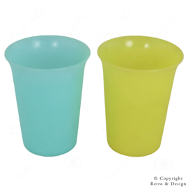 Rediscover the Retro Style: Tupperware Bell Tumblers - Timeless Elegant Drinking Cups