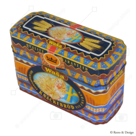 Authentic Vintage Wasa Storage Tin for Knäckebröd - The Crunchy Knäckebröd from Sweden